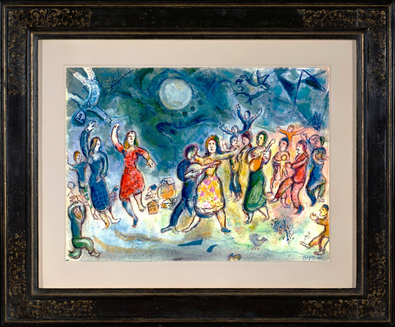Marc CHAGALL - Fête au Village | MasterArt